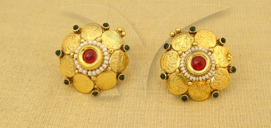 Temple Coin Earrings