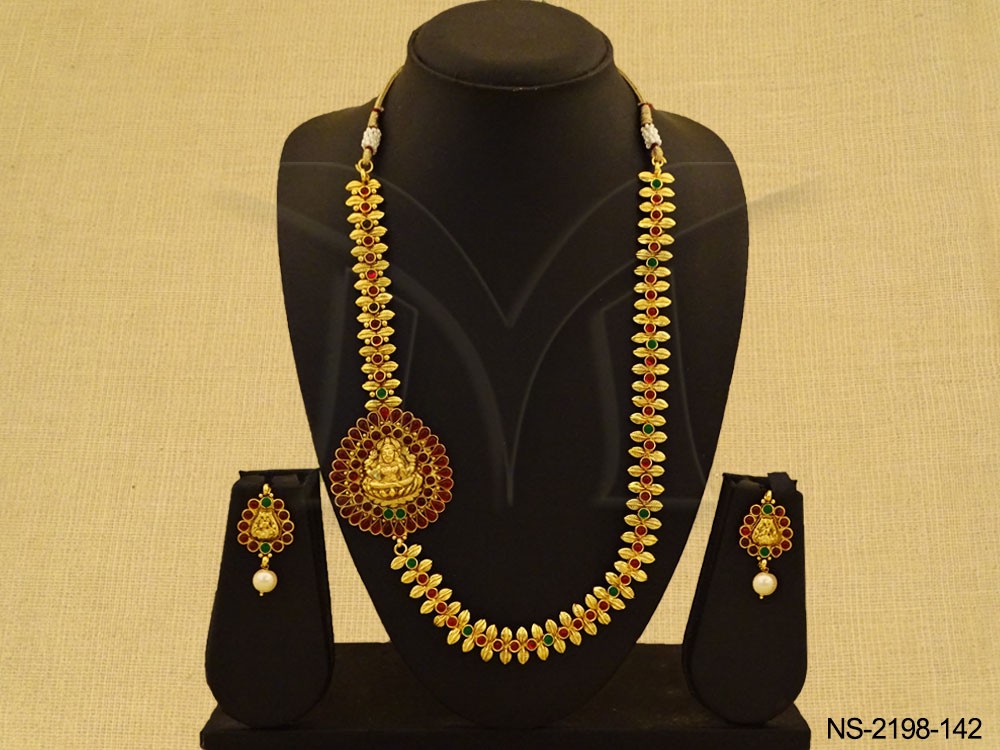 Temple Jewellery Necklace Set