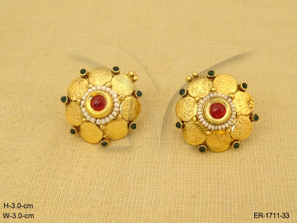 Temple Coin Earrings