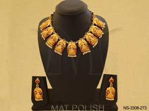 Temple South Indian Necklace Set