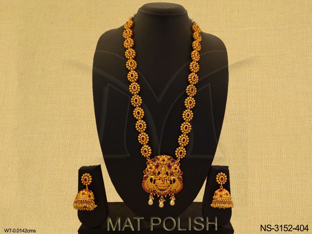 South Indian Temple Necklace Set